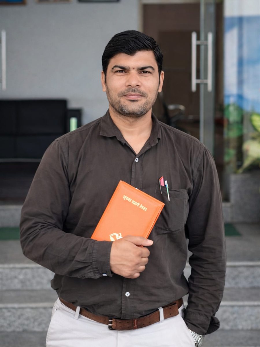 Advocate Arun Bhardwaj, founder of Divya Bharat Seva Trust